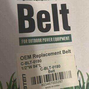 NEW OEW REPLACMENT BELT NEW